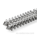 Barril de tornillo sinfín para Bausano MD 125/30 PLUS Cilindro de doble tornillo doble paralelo-PVC TUBO PERFIL bimetálico